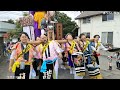 ほうらい祭り 金劔宮を出発 白山市鶴来八百年の歴史 2024 horaimatsuri