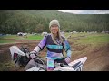 motocross riding tips with emma mcferran attacking the berms