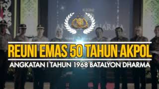 Reuni Emas 50 Tahun Akpol Angkatan Pertama