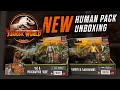 UNBOXING Jurassic World Camp Cretaceous Human & Dino Packs - 4K Review / collectjurassic.com