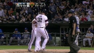 KC@CWS: Dunn's two-out blast pads the White Sox lead