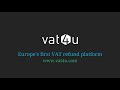 vat4u dashboard overview