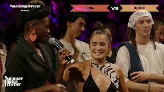 Rada vs Boubou FINAL Waacking Forever | Summer Dance Forever 2024