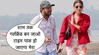 Saam Tak Girlfriend Ban Jao Time Pass Ho Jaega Funny Prank On Cute Girl In Mumbai By Crazy Basant