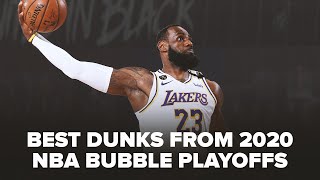 What's Your Favorite Dunk From The NBA Bubble Playoffs?