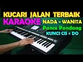 KUCARI JALAN TERBAIK - Pance F Pondaag | KARAOKE Nada Wanita