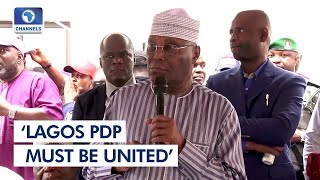 Atiku Asks Lagos To Be United Ahead Of 2023 General Election