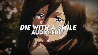 die with a smile (guitar remix) - Bruno Mars, lady gaga [edit audio]