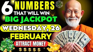 6 Lucky Numbers to FOCUS and GET RICH on WEDNESDAY 26TH FEBUARY 2025