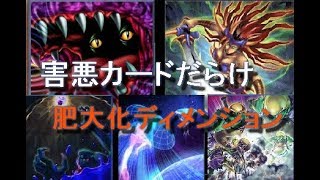 【遊戯王デュエルリンクス】害悪キャラ×害悪カード集大成 機械天使も倒せる！肥大化ディメンション【Yu-Gi-Oh! Duel Links】