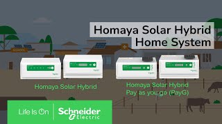 Homaya Solar Hybrid System | Schneider Electric