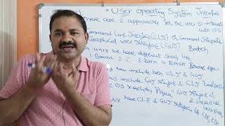 User Operating System Interface || CLI || Command Line Interface || Command Interpreter || GUI
