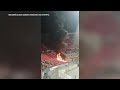 fire breaks out at chile national stadium amid soccer match suspension