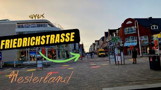 Westerland/Sylt/2022 Januar 🇩🇪(walking in Friedrichstraße ) part 1