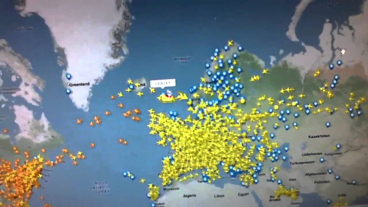 Santa1 On Flightradar24 Youtube