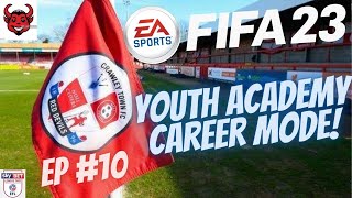 A MAJOR INJURY?!?| FIFA 23 YOUTH ACADEMY CAREER MODE | EP 10 | Crawley Town |
