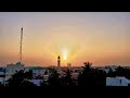 sunrise timelapse chennai timelapse