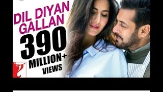Dil Diyan Gallan Song | Tiger Zinda Hai | Official Music | Salman Khan | Katrina Kaif |