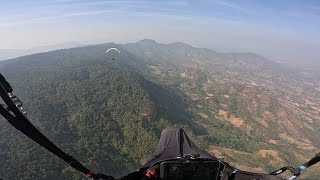 Paragliding in Loei, Thailand. Day03 - chasing songpara