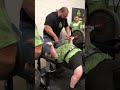 powerlifter jimmy kolb smashed a 405 lbs raw bench press with insane 20 reps