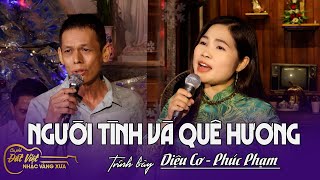 Người Tình Và Quê Hương | St : Trịnh Lâm Ngân | Diệu Cơ & Phúc Phạm song ca tại Cafe Đất Việt