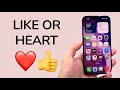 How To Like Or Heart A Text Message On iPhone