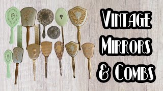 Vintage Mirrors, Combs, Brushes and Old War Letters!