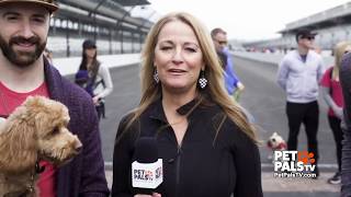 IndyCar drivers strut with the mutts!