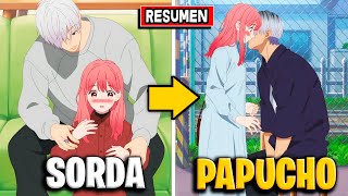 🔇LA CHICA SORDA que CONQUISTÓ al MÁS GUAPO😏 de la UNI - Yubisaki to Renren RESUMEN COMPLETO