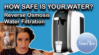 How Safe Is Your Water? || SimPure Water Filtration System || Unboxing + Demo