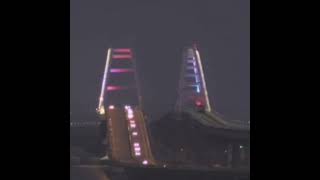🇷🇺 Resumed traffic on Crimea bridge #crimea #russia #kerch #crimeanbridge
