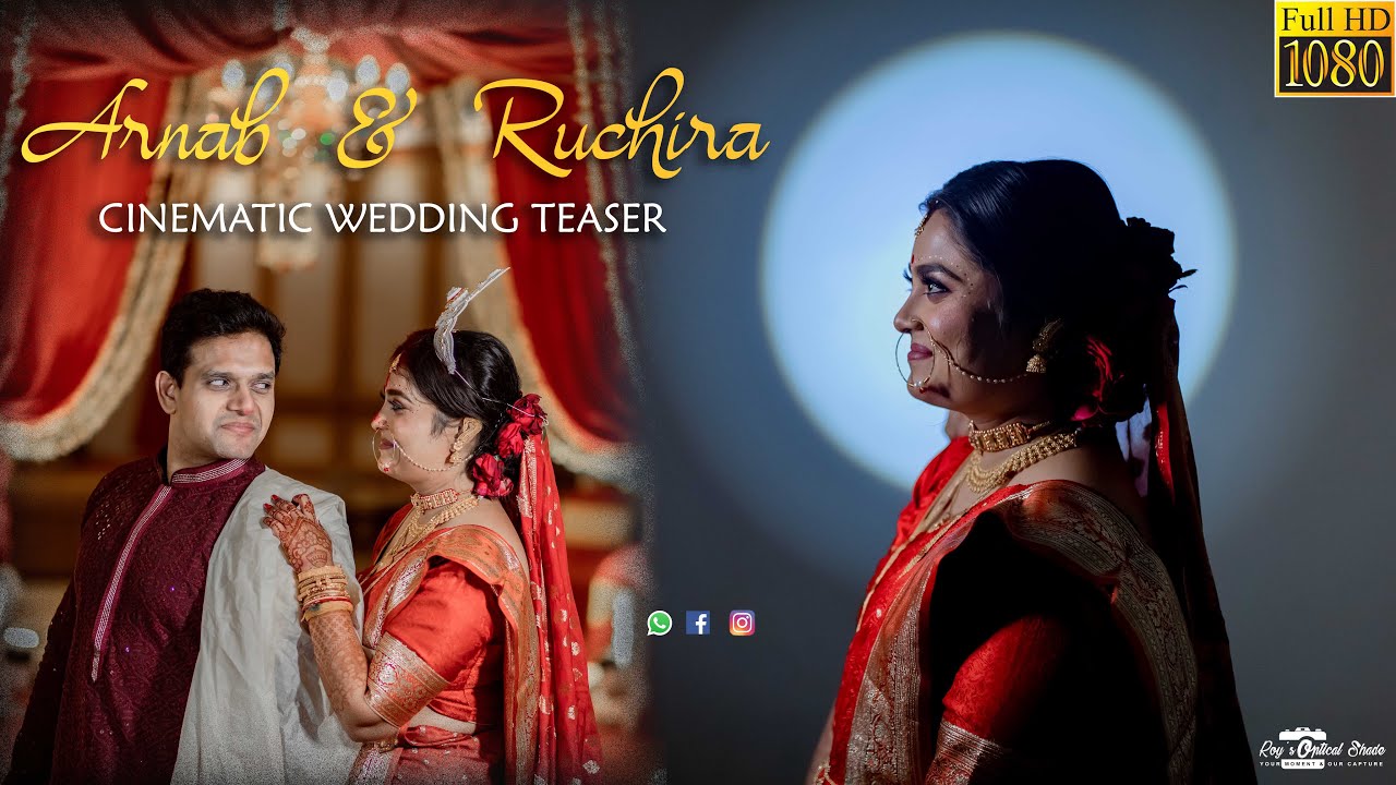 Arnab & Ruchira Wedding Teaser Video I Darkhast | Cinematic Wedding Video | Bengali Wedding ...