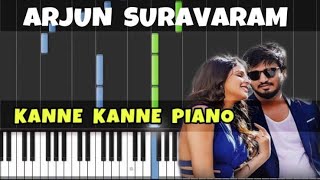Kanne Kanne Piano Cover Song | Arjun Suravaram Video Songs - Nikhil, Lavanya | T Santhosh | Sam C S