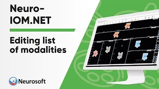 Editing list of modalities | Neuro-IOM software