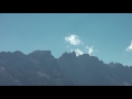 die latemar dolomiten blick von der paolina hütte