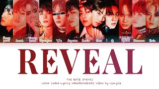 THE BOYZ - 'Reveal' You as member, with 12 members | Color Coded Lyrics HAN|ROM|ENG