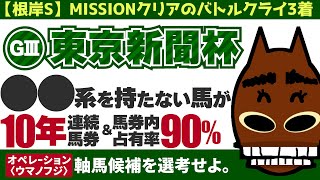 【東京新聞杯2023】◎ナミュール2着‼︎　〇〇系を持たない馬が10年連続馬券!!＆馬券占有率は90%!!　人生どん底サレ男の養育費を稼ぐ!競馬予想