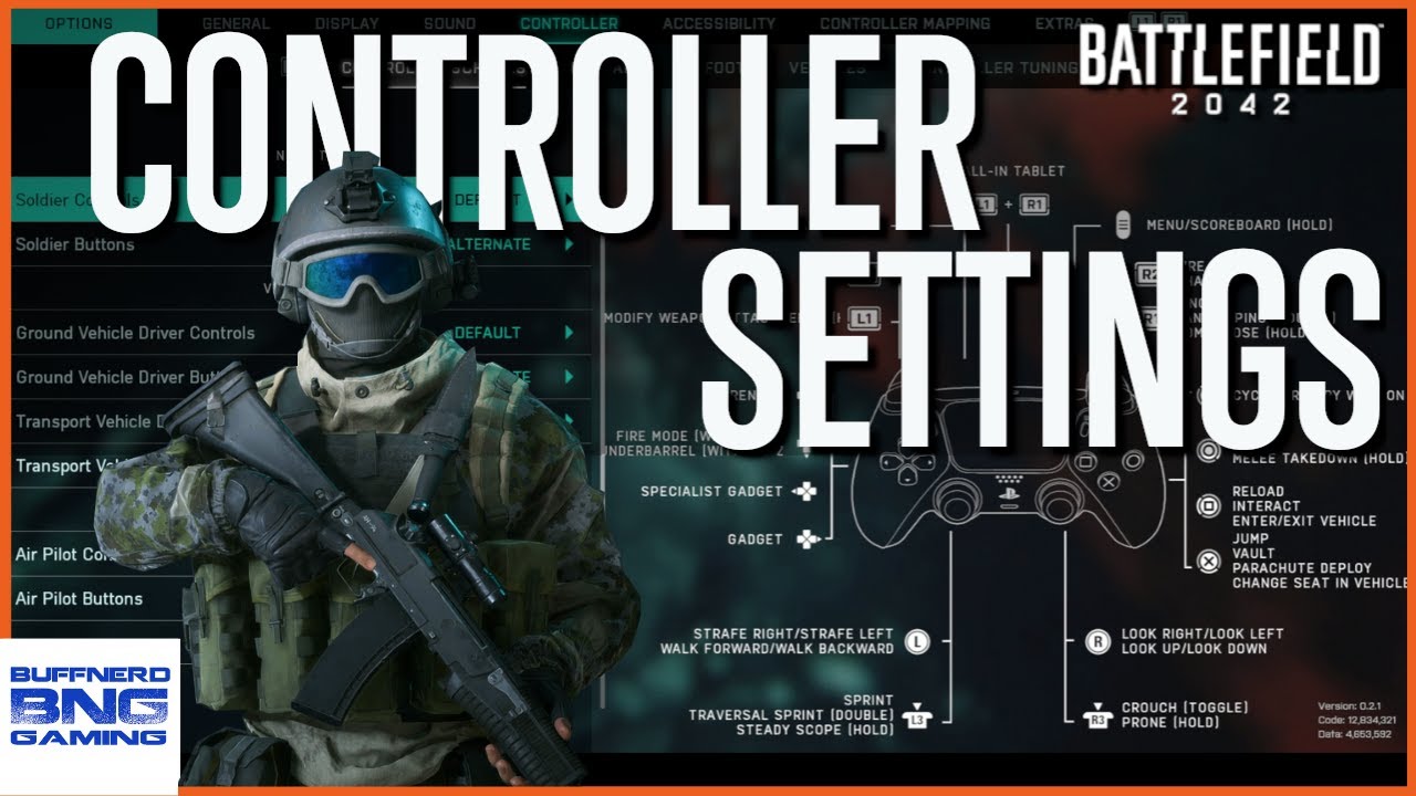 Battlefield 2042 Best Controller Settings (PS5) - YouTube