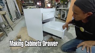 Cara Buat Laci ||  Making Cabinets Drawer