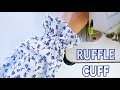 Sewing Tips And Tricks | How To Sew Ruffle Cuff Sleeve | Thuy Sewing