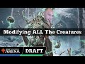 Modifying ALL The Creatures | Modern Horizons 3 Draft | MTG Arena