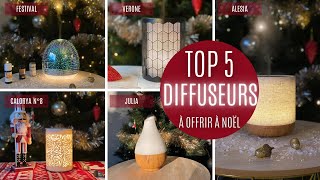 TOP 5 Diffuseurs d'huiles essentielles à offrir à Noël : Quel diffuseur offrir ? Décoration, cadeau