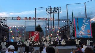 踊乱會／北朝霞会場／関八州よさこいフェスタ2014（前夜祭）／第31回彩夏祭（朝霞市民まつり）