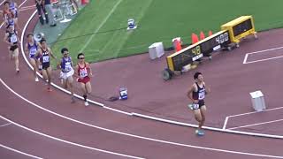 第71回西日本医科学生総合体育大会　男子1500ｍ決勝