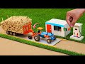 diy tractor mini petrol pump & weightbridge machine science project || @MiniCreative1 || keepvilla