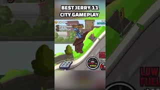 😯⚡Best Jerry 11 City Gameplay in HCR2 #hcr2 #hillclimbracing2 #shorts #viral