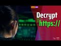 Decrypt SSL / TLS traffic using wireshark.