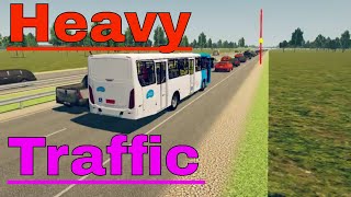 Proton Bus: Heavy Traffic on the Highway Gameplay