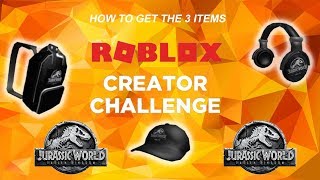 Creator Challenge Roblox Answers Videos 9videos Tv - roblox creator challenge event answers how to unlock 3 jurassic items in 3 minutes