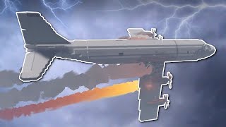 LIGHTNING CAUSES PLANE CRASH SURVIVAL! - Stormworks Multiplayer Gameplay